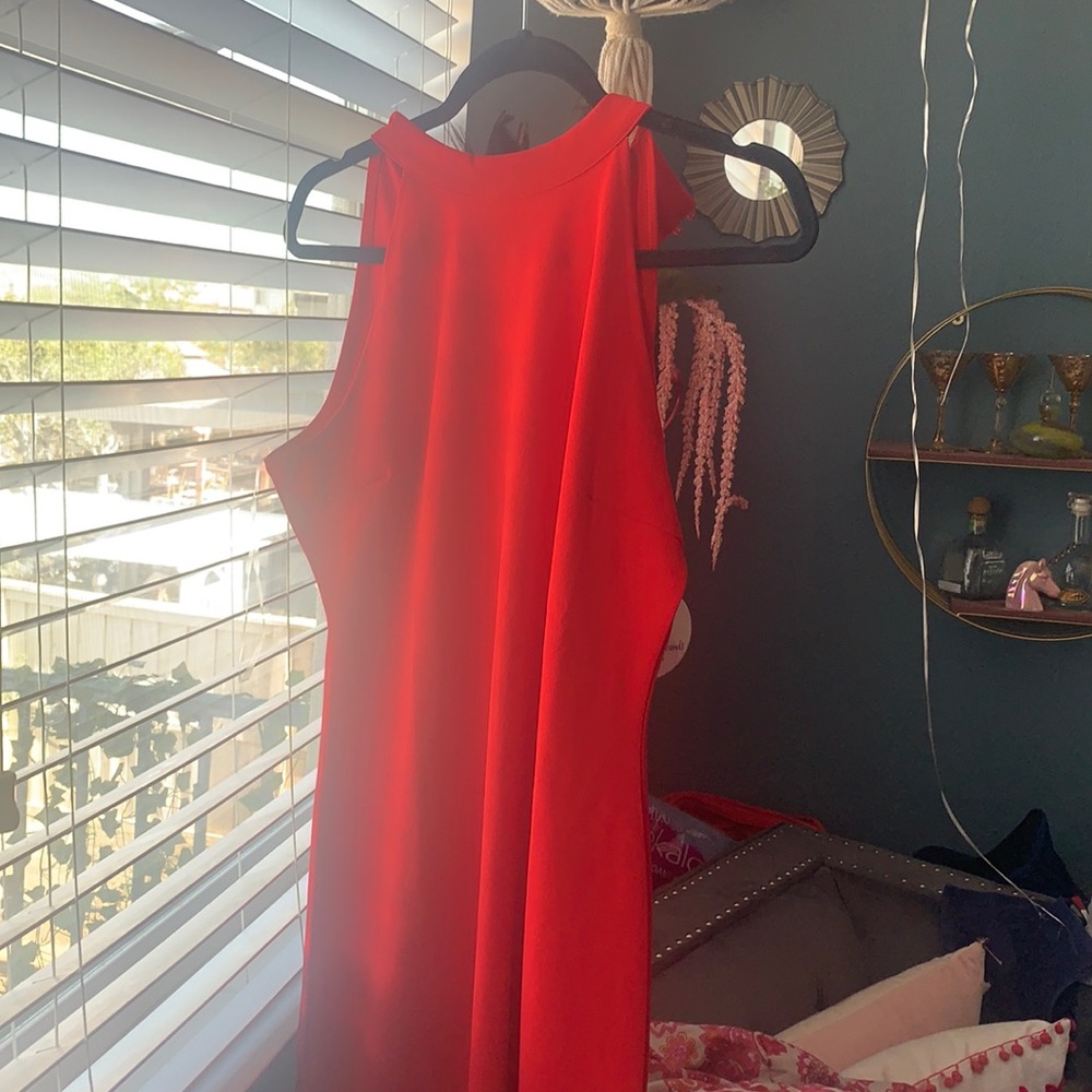 Red dress